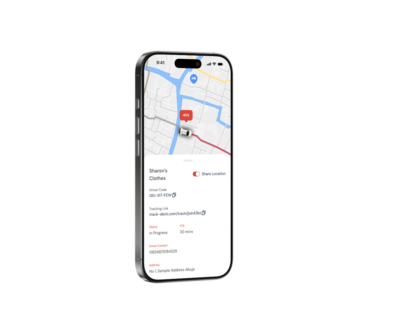 Trackdeck screenshot 2