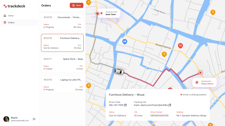 Trackdeck screenshot 3